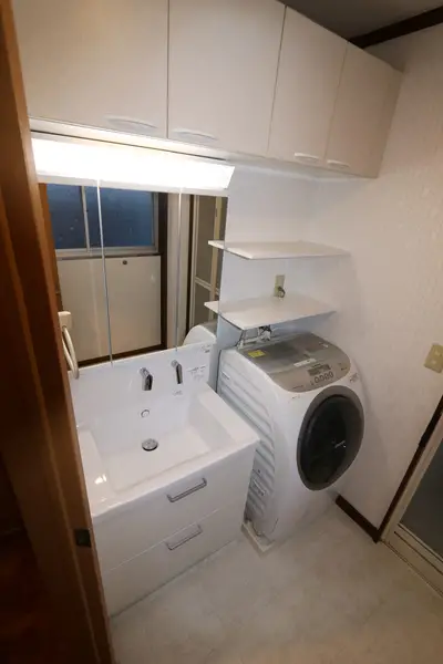 収納量アップで使い勝手の良いキッチン＆洗面化粧台